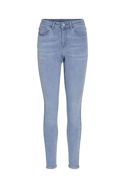 VILA Skinny Fit Jeans mit normaler Taille