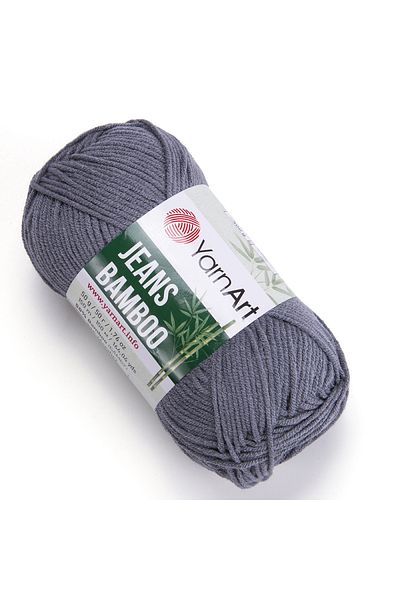 Yarnart Yarn Art Jeans Bamboo El Örgü Nipi, γκρι-128