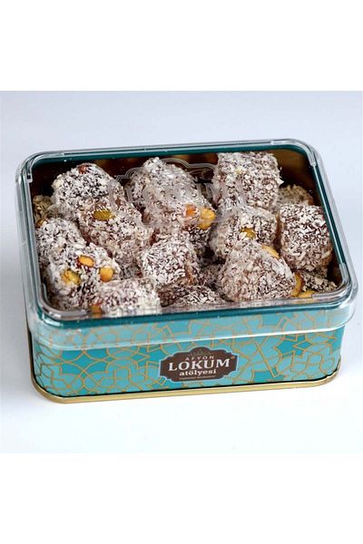 Lokum Atölyesi 150g Turkish Delight with Coconut - Double Roasted Pistachio