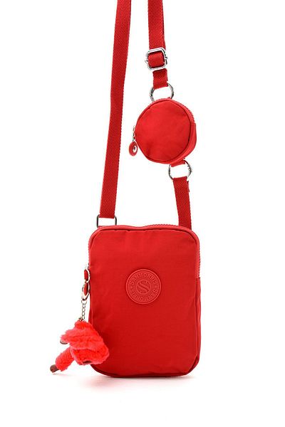 Sanmorris Red Women's Bag - Water Resistant, Crossbody, Money Purse