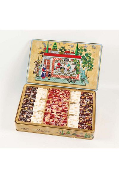 Lokum Atölyesi 900g Double Roasted Cocktail Turkish Delight with Nuts