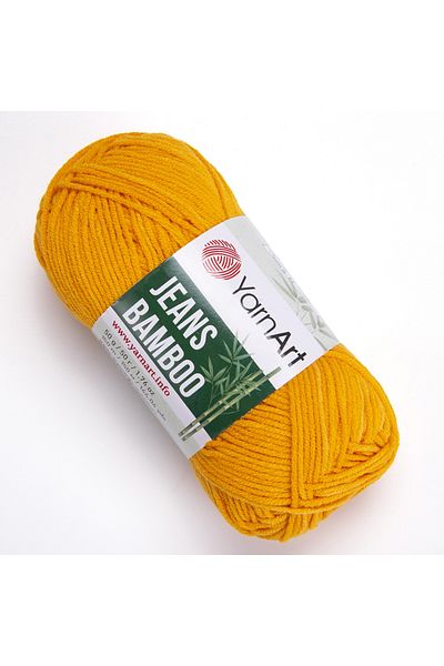 Yarnart Yarn Art Jeans Bamboo Πλεκτό Νήμα, πορτοκαλί-106