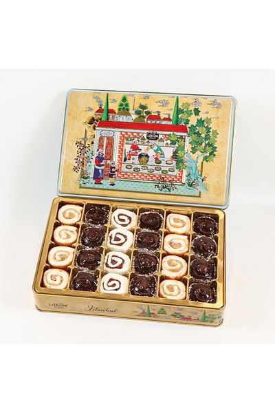 Lokum Atölyesi 700g Lotus Cocoa Turkish Delight - Turkish Coffee Filled Cream