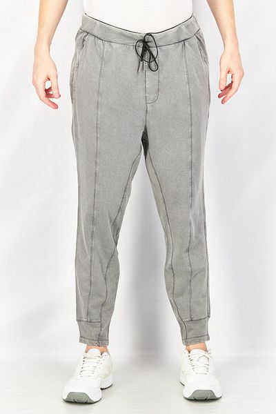Puma Men Sportswear Fit Textured Jogger Pants, Grey