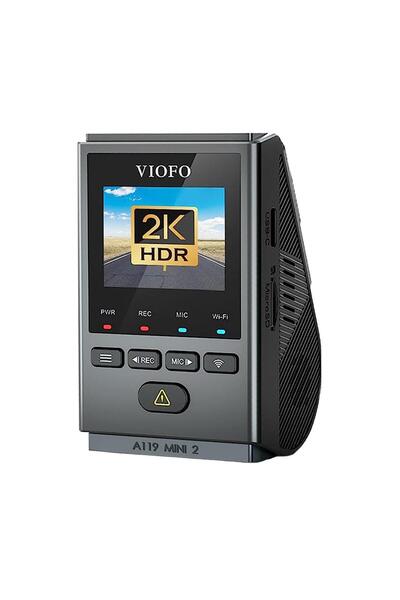 Viofo A119 Mini-2 HDR 2K 60FPS 5GHz WiFi ve GPS'li Araç Kamerası
