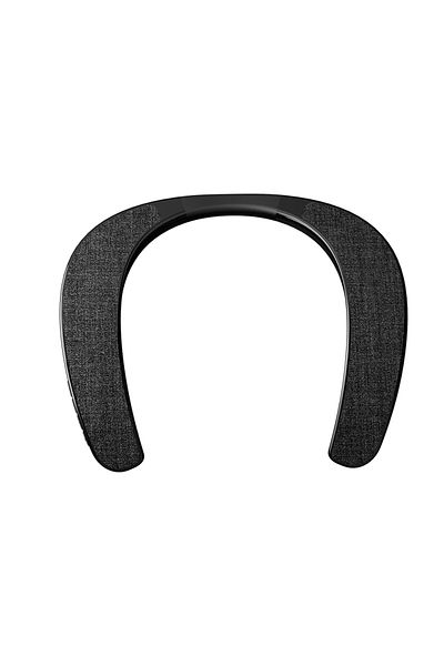 Choice black Rockmia EBS-905 3W*2 Wearable Neckband Speaker Bluetooth 5.0  Hands-free Ear-Free for TV Game
