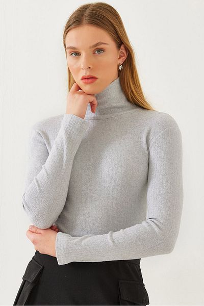 Bianco Lucci Női garbós jelentés Basic blúz 0009 60351047