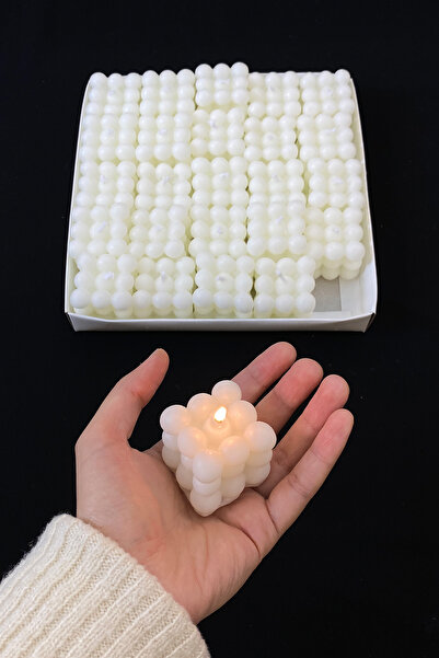 ZEYMERADE Hediyelik Bubble Mum, Düğün Nikah Nişan Söz Doğum Sünnet Kına Bride...