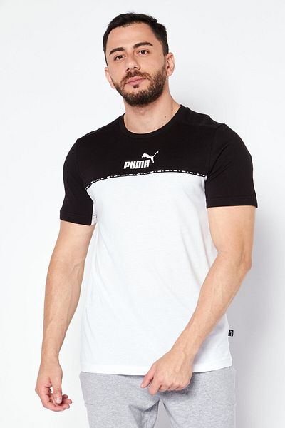 Puma Men Sportswear Fit Short Sleeve Outdoor T-shirt, Black