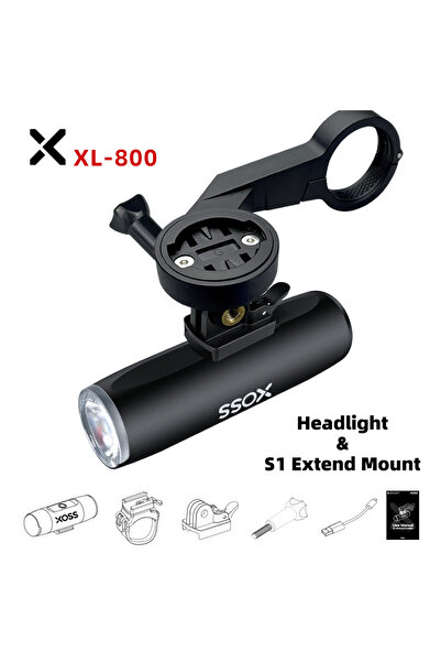 Choice XL-800 Group A XOSS XL800 XL 800 lumen BIcycle Light Bike Headlight Wa...