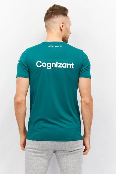 Aston Martin Men Sportswear Fit Short Sleeve Training T-shirt, Green