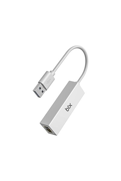 Bix Adp-10 USB 2.0 إلى Rj45 100 ميجابت في الثانية محول إيثرنت