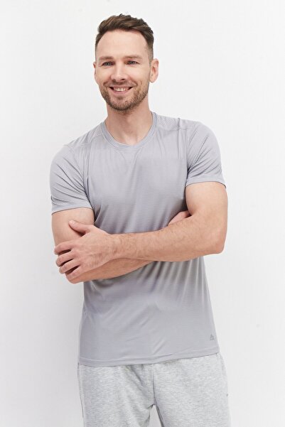 RBX Men Sportswear Fit Training T-Shirt, Grey