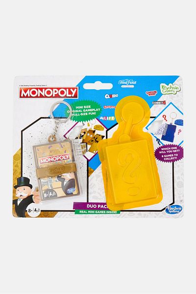 Monopoly 2 Pack Deal Card Game,  Assorted