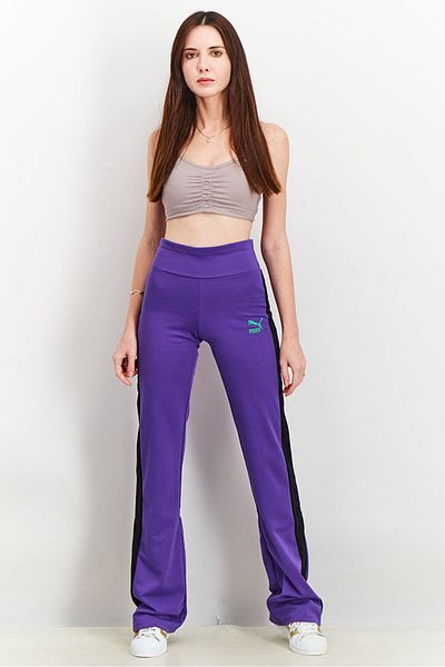 Puma Women Sportswear Fit Dua Lipa T7 Pants, Purple
