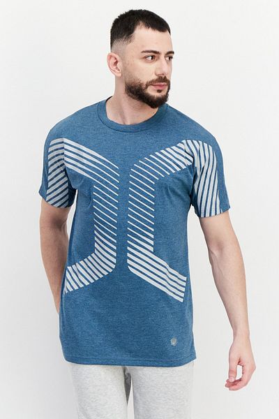 Asics Men Sportswear Fit Training T-shirt, Teal Blue