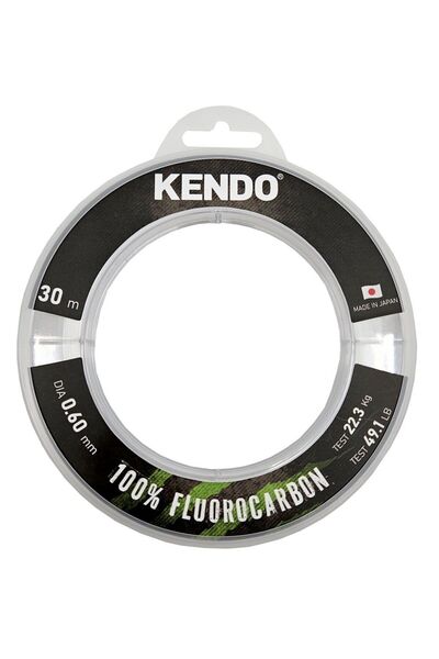 Kendo 100% Fluorocarbon White 30m Misina 1.00mm
