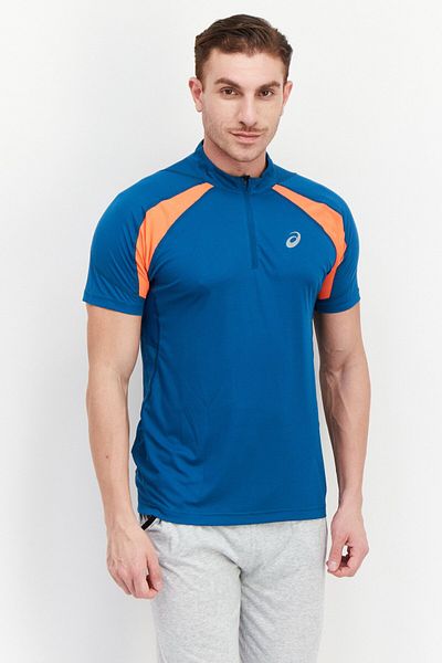 Asics Men Sportswear Fit Short Sleeves Training T-shirt, Mosaic Blue