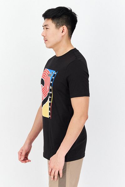 Puma Men Sportswear Fit Short Sleeve Outdoor T-Shirt, Black