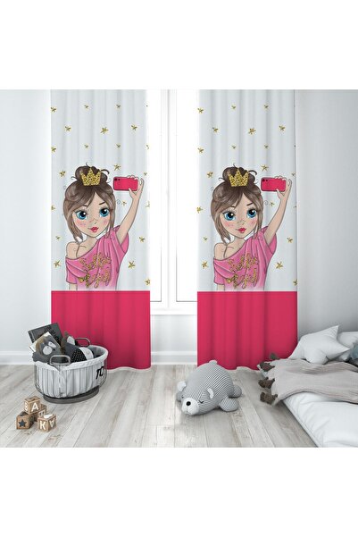 MEKTA HOME Camera pentru bebeluși și copii Selfie Girl Two Wing Background Co...