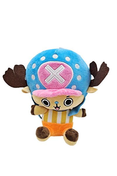BANDAI qiaoba blue 20cm OnePiece Anime Figure Zoro Luffy Chopper Plush Toys C...