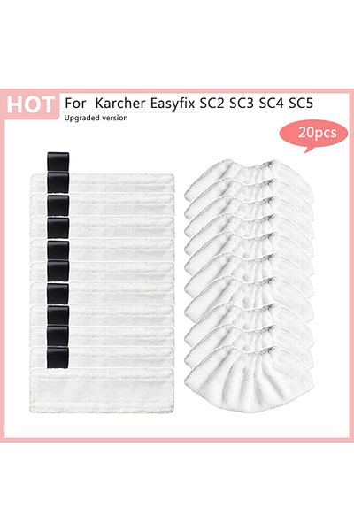 Choice Steam Mop Cloth Rags For Karcher Easyfix SC1 SC2 SC3 SC4 SC5 Replacement Microfiber Cleaning Pad ...