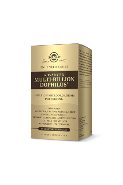 Solgar Advanced Multi-billion Dophilus, 60 Vegetable Capsules