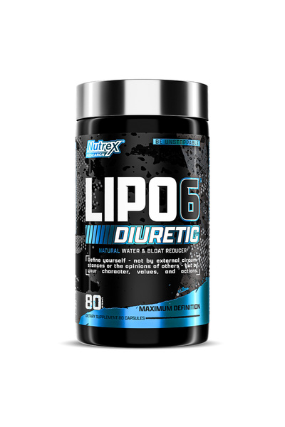 Nutrex Research ليبو 6 بلاك مدر للبول، 80 كبسولة