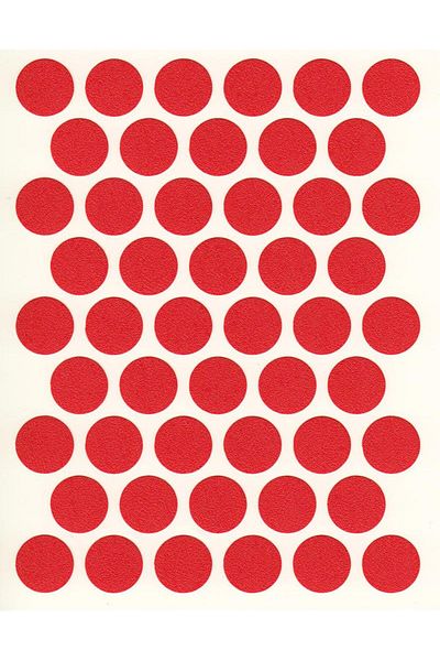 PACIFIC Adhesive Plug Red 14mm