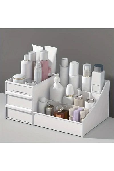 Choice Drawer Style Cosmetic Storage Box, Desktop Dressing Table, Lipstick Skincare Product Sorting Rack