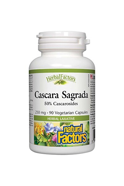 Natural Factors كاسكارا ساجرادا، 250 مجم، 90 كبسولة نباتية