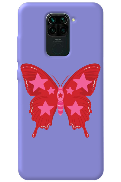 WANNA PROTECT حافظة هاتف من السيليكون لهاتف Xiaomi Redmi Note 9 أرجواني مخملي...