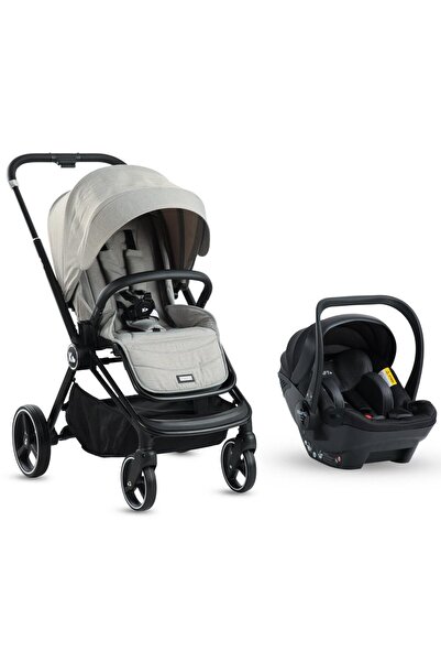 Kraft Mila Travel Sistem Bebek Arabası Gri