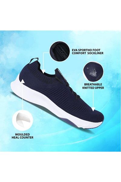Nivia Endeavour 2.0 Running Shoe,(Blue)09