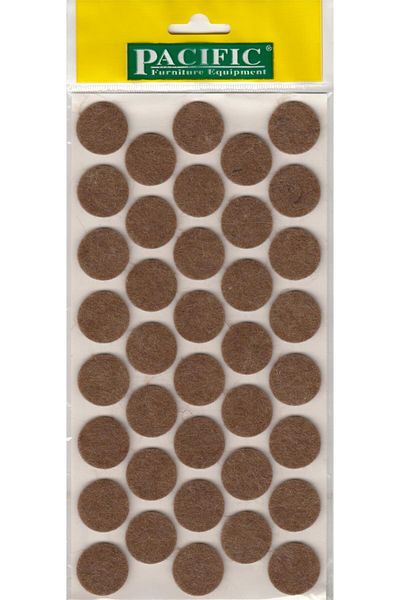 PACIFIC 24mm Coffee Color Adhesive Felt