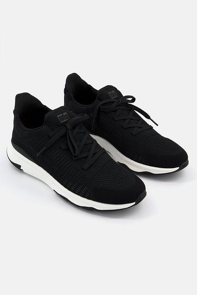 Fitflop Women Vitamin Ffx Lace Up Running Shoes, Black