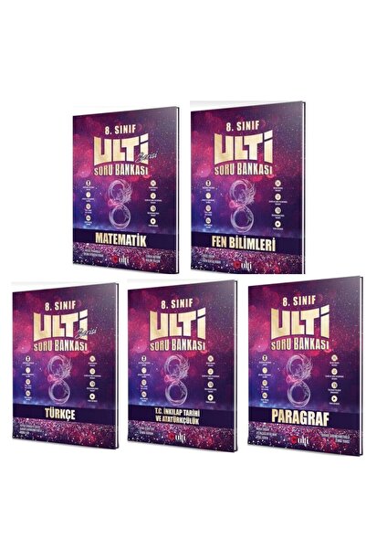 Bes Yayınları Bes Yayınları 8. Sınıf LGS Ulti Serisi Matematik Fen Türkçe Sos...