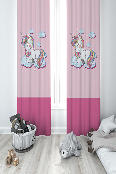 MEKTA HOME CAMERA BEBEȘI ȘI COPII Cortina de fundal cu 2 aripi cu model unico...