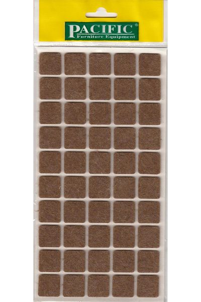 PACIFIC Adhesive Felt 20*20mm Brown