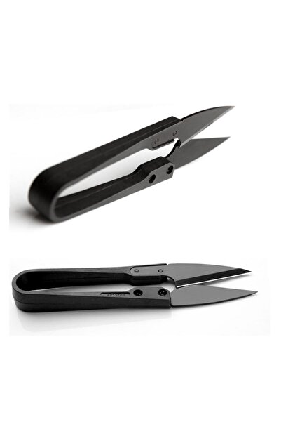 Choice مقص خيط مضاد للصدأ، مقص خياطة، خياط محترف، شفرة معدنية على شكل حرف U...