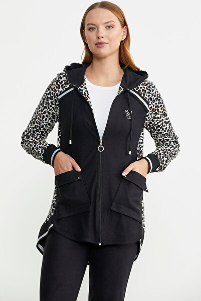 Sementa Άνετο κοστούμι με λευκό λεοπάρ σχέδιο