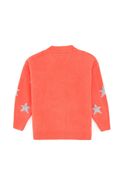 U.S. Polo Assn. Girl's Pomegranate Flower Sweater Cardigan 50293107 -Vr239