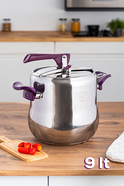 Lines Güveç Düdüklü Tencere 9 Lt Yonca - Mor