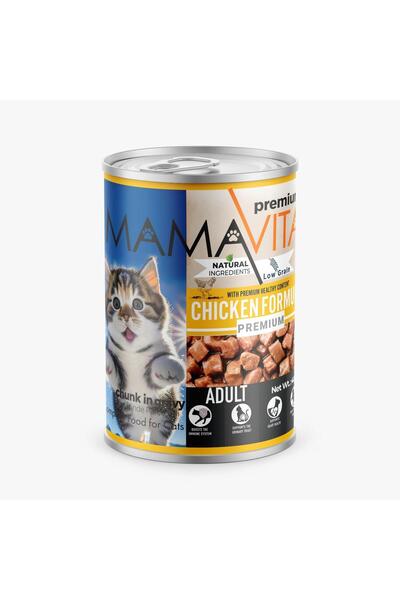 MamaVita 24'lü Mamavita tavuklu yetişkin kedi Maması