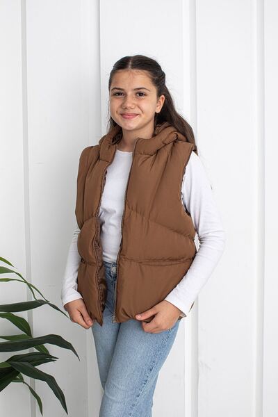 Aymer Tan Unisex Children's Vest