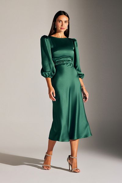 BETTY & SAM Heleny Special Design EMERALD GREEN Engagement Dress