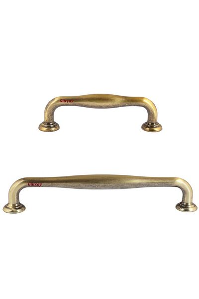 Gürçay Oba Handle Antique Yellow (2 Pcs) 96mm