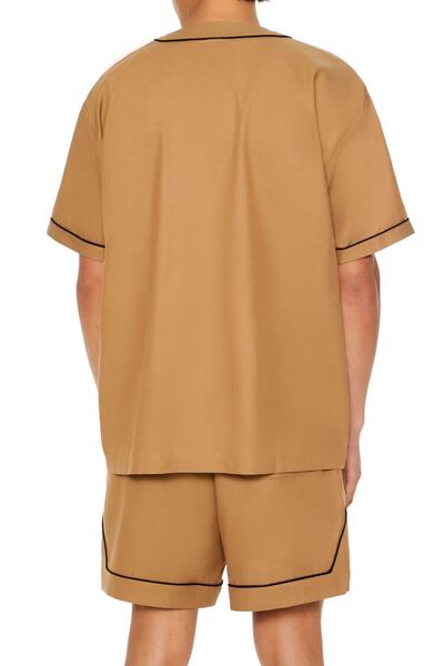 Forever 21 İşlemeli Beyzbol Gömlek