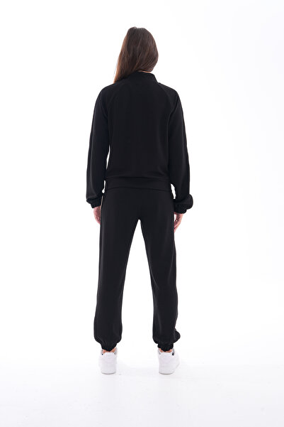 BİKELİFE Women's Stripe Detailed Zippered Tracksuit Set