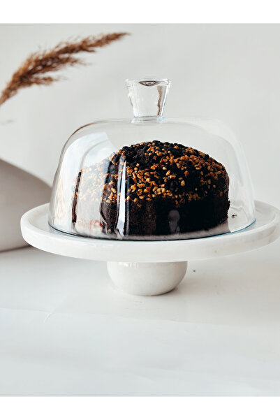 Madas Desıgn Mermer sunumluk,sunumluk,ayaklı sunumluk,kurabiyelik, cam kapakl...